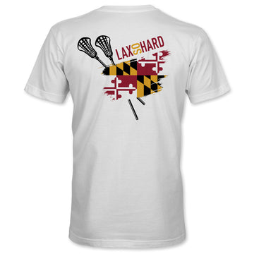 Kids Maryland LAX T-Shirt White