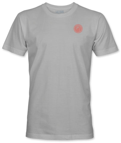 Boys Beach Lacrosse T-Shirt - Light Gray