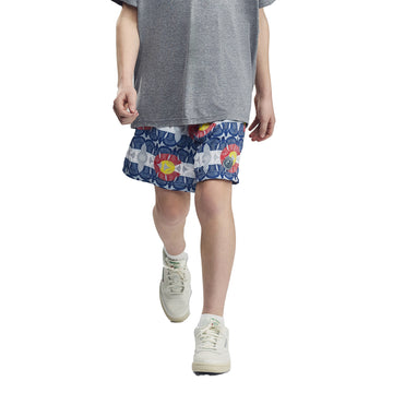Boys Colorado Flag Lacrosse Shorts