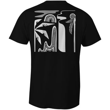 Lacrosse Native T-Shirt - Black