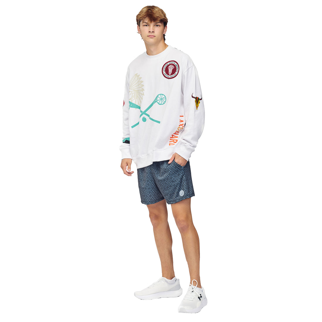 Mens Icon Lacrosse Shorts - Black
