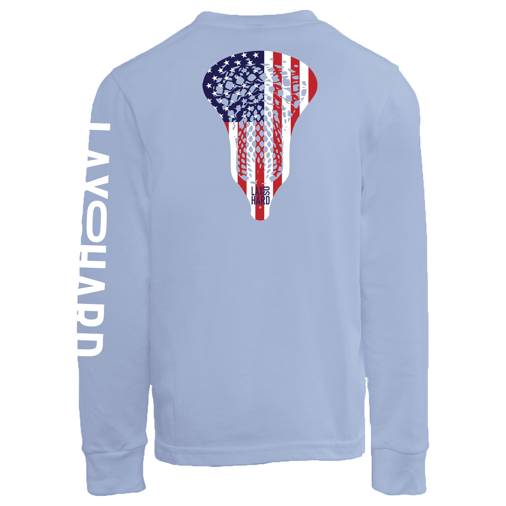 Kids American Lacrosse Long Sleeve T-Shirt