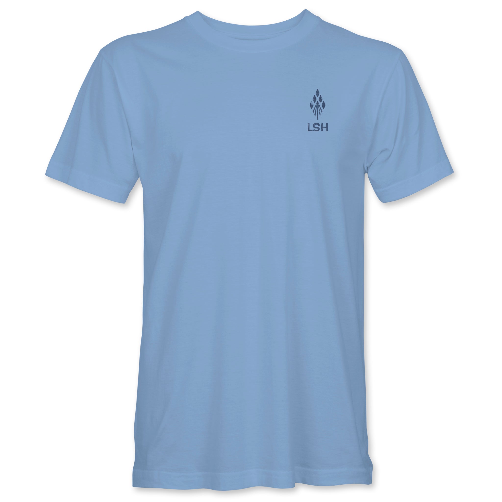Kids Lacrosse Scenes T-Shirt - Blue
