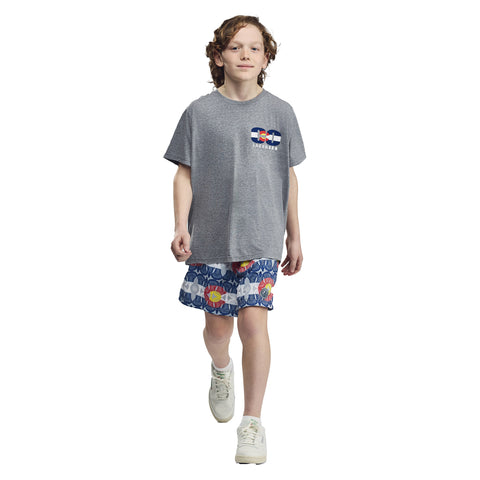 Boys Colorado Flag Lacrosse Shorts