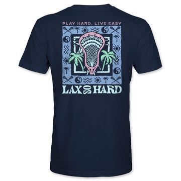 Kids Cali Lacrosse T-Shirt - Navy