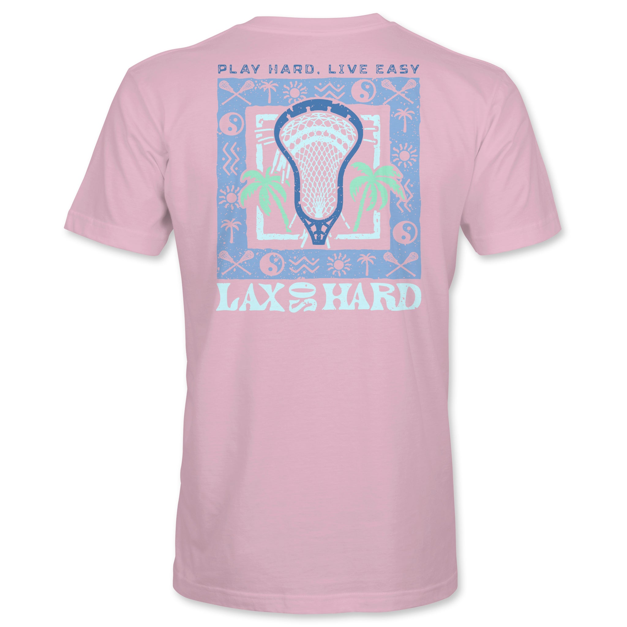 Kids Cali Lacrosse T-Shirt - Pink