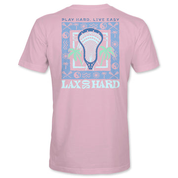 Kids Cali Lacrosse T-Shirt - Pink