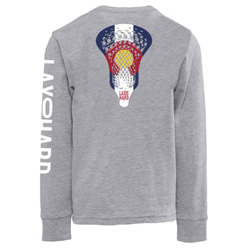 Kids Colorado Lacrosse Long Sleeve T-Shirt