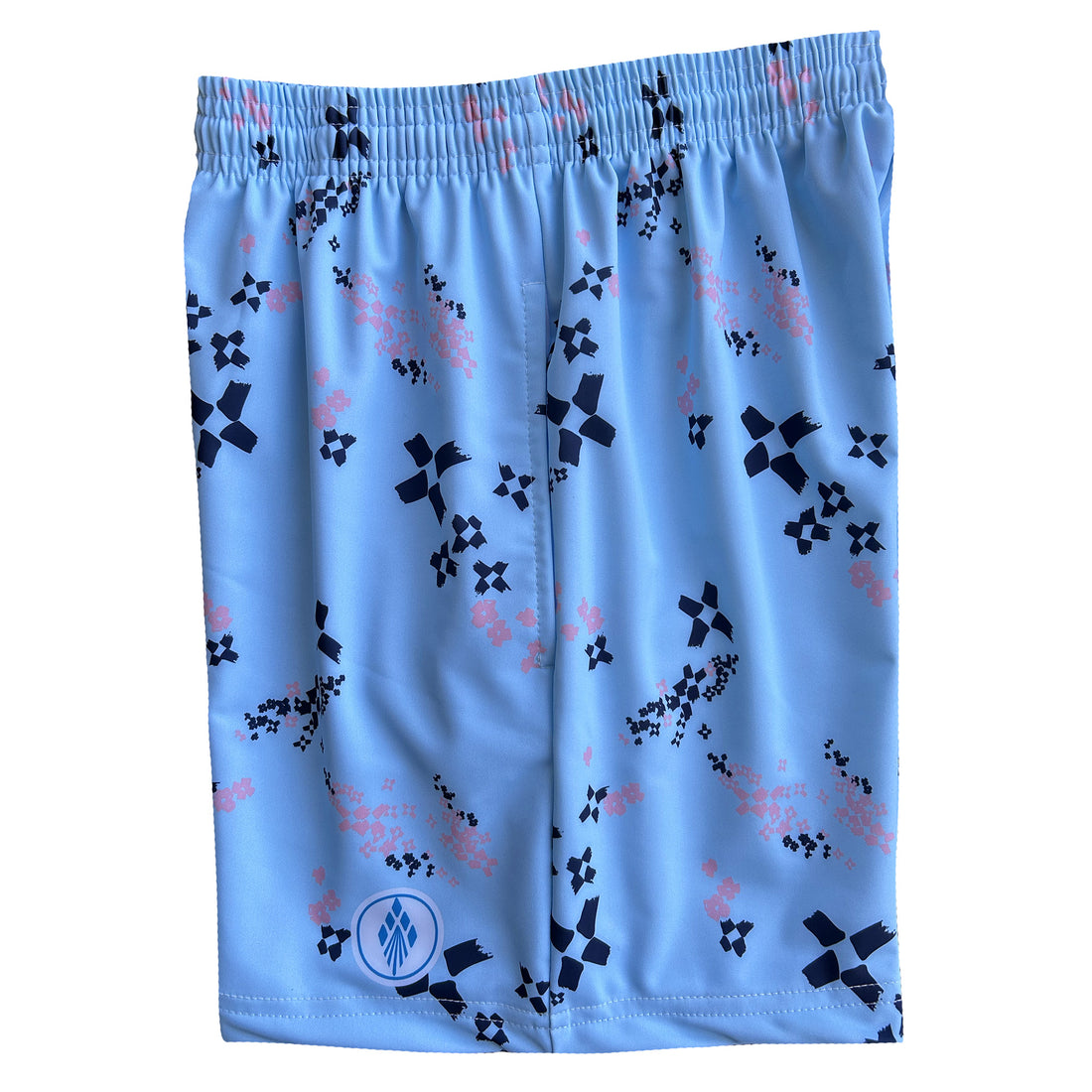 Boys Lacrosse Dodge Shorts - Blue