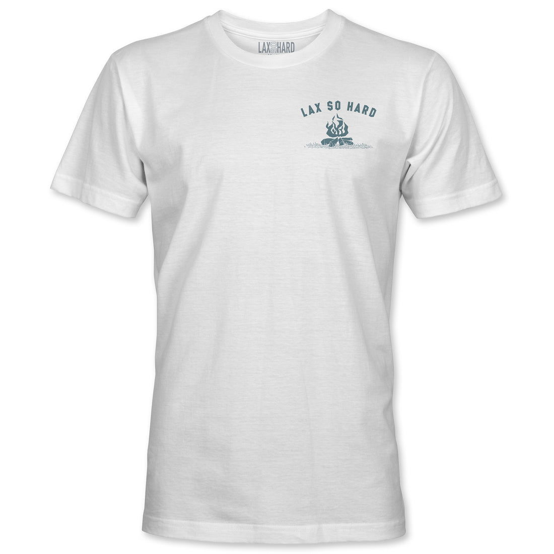 Kids Churnin & Burnin Lacrosse T-Shirt - White