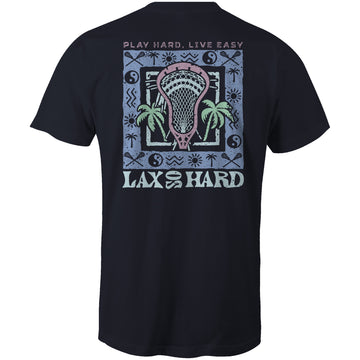 Cali Lacrosse T-Shirt - Navy