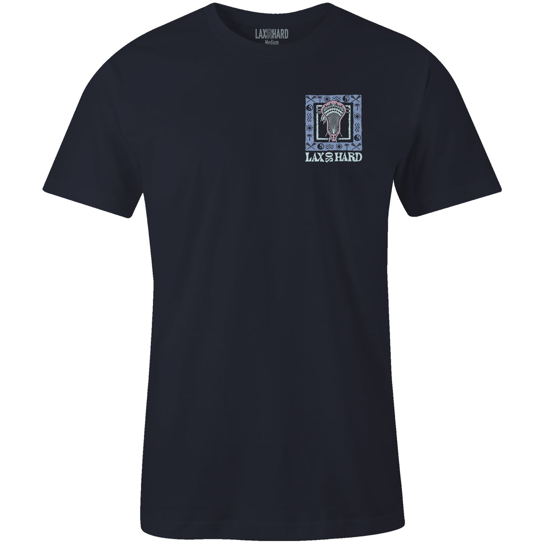 Cali Lacrosse T-Shirt - Navy