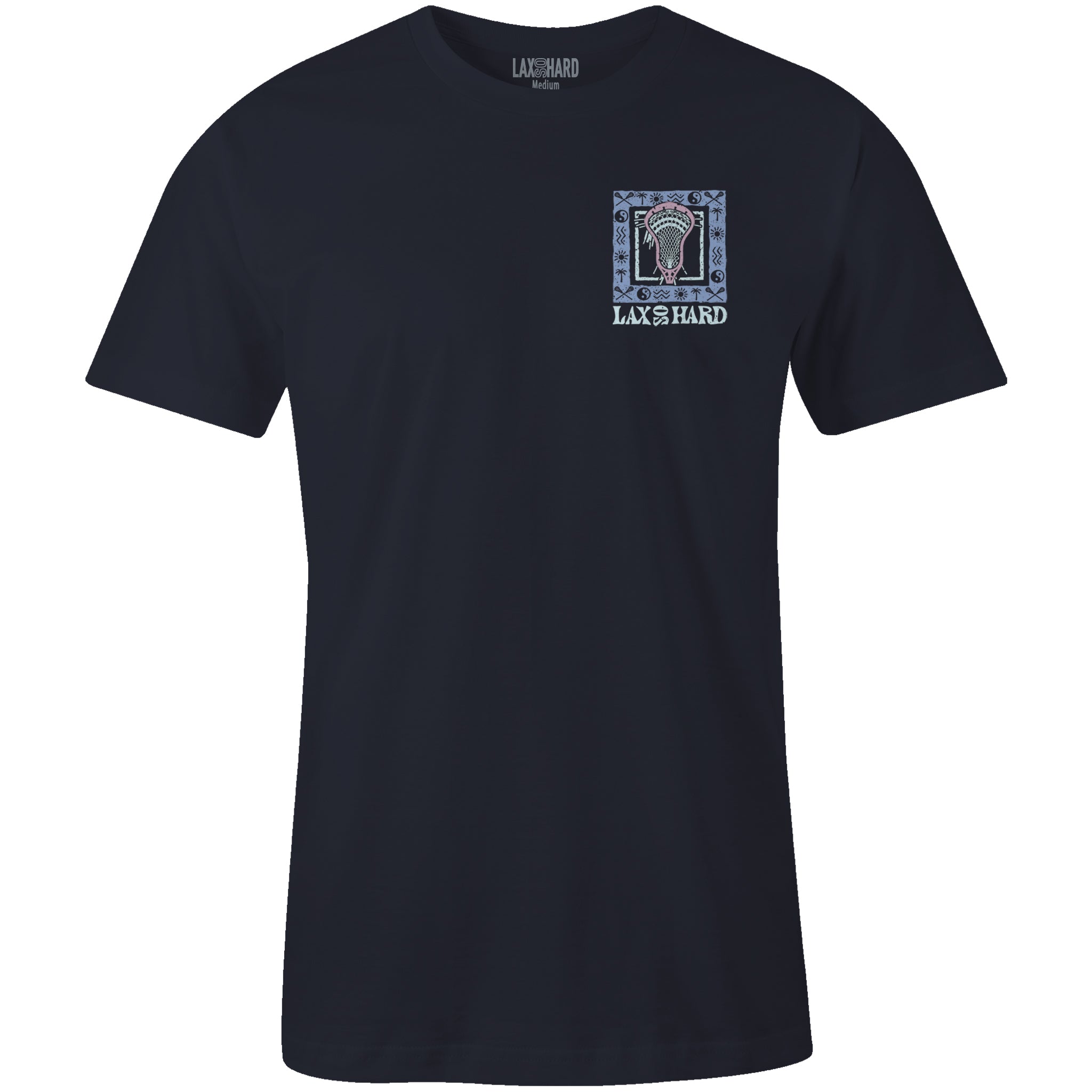 Cali Lacrosse T-Shirt - Navy
