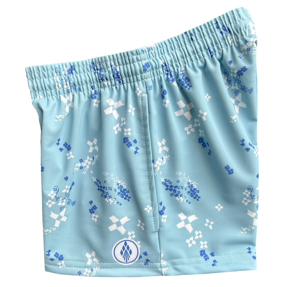 Girls Lacrosse Dodge Shorts - Blue