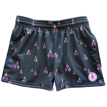 Girls Icon Lacrosse Shorts - Black
