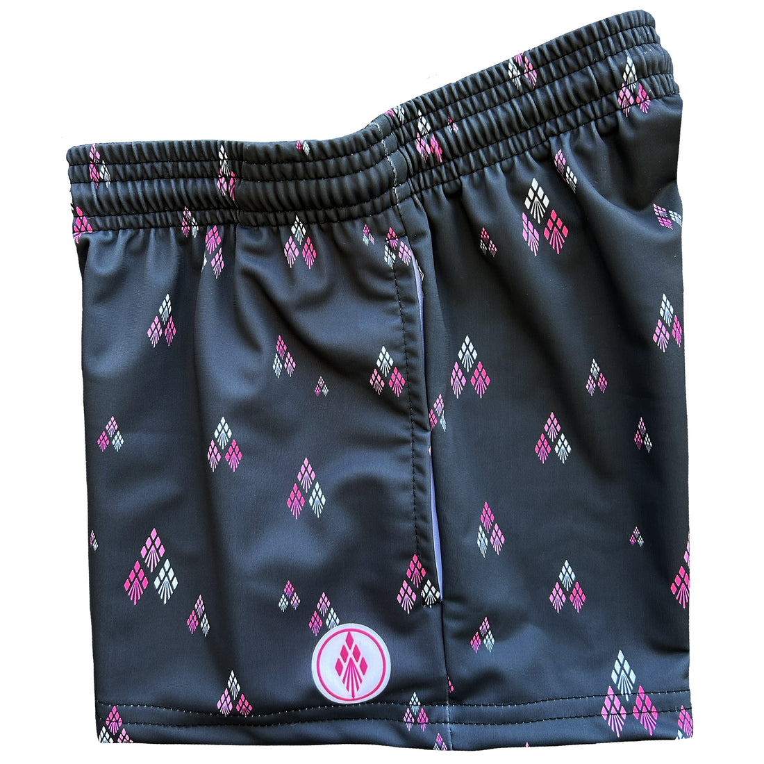 Girls Icon Lacrosse Shorts - Black
