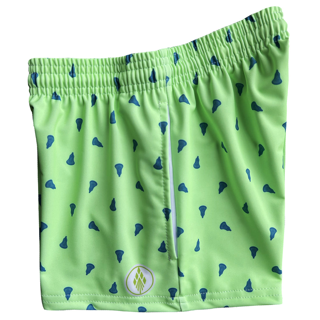 Girls Prep Lacrosse Shorts - Green