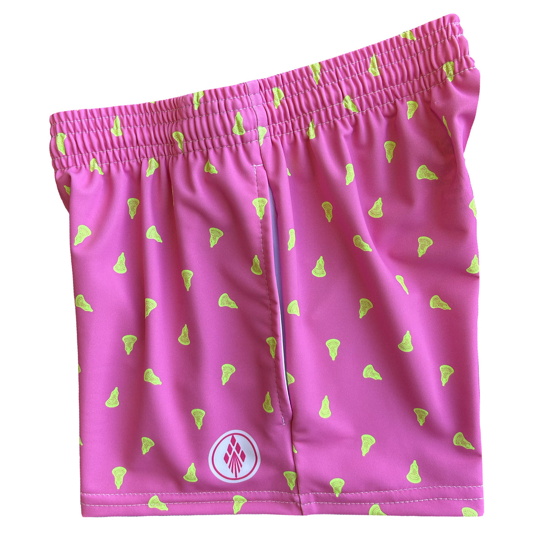 Girls Prep Lacrosse Shorts - Pink