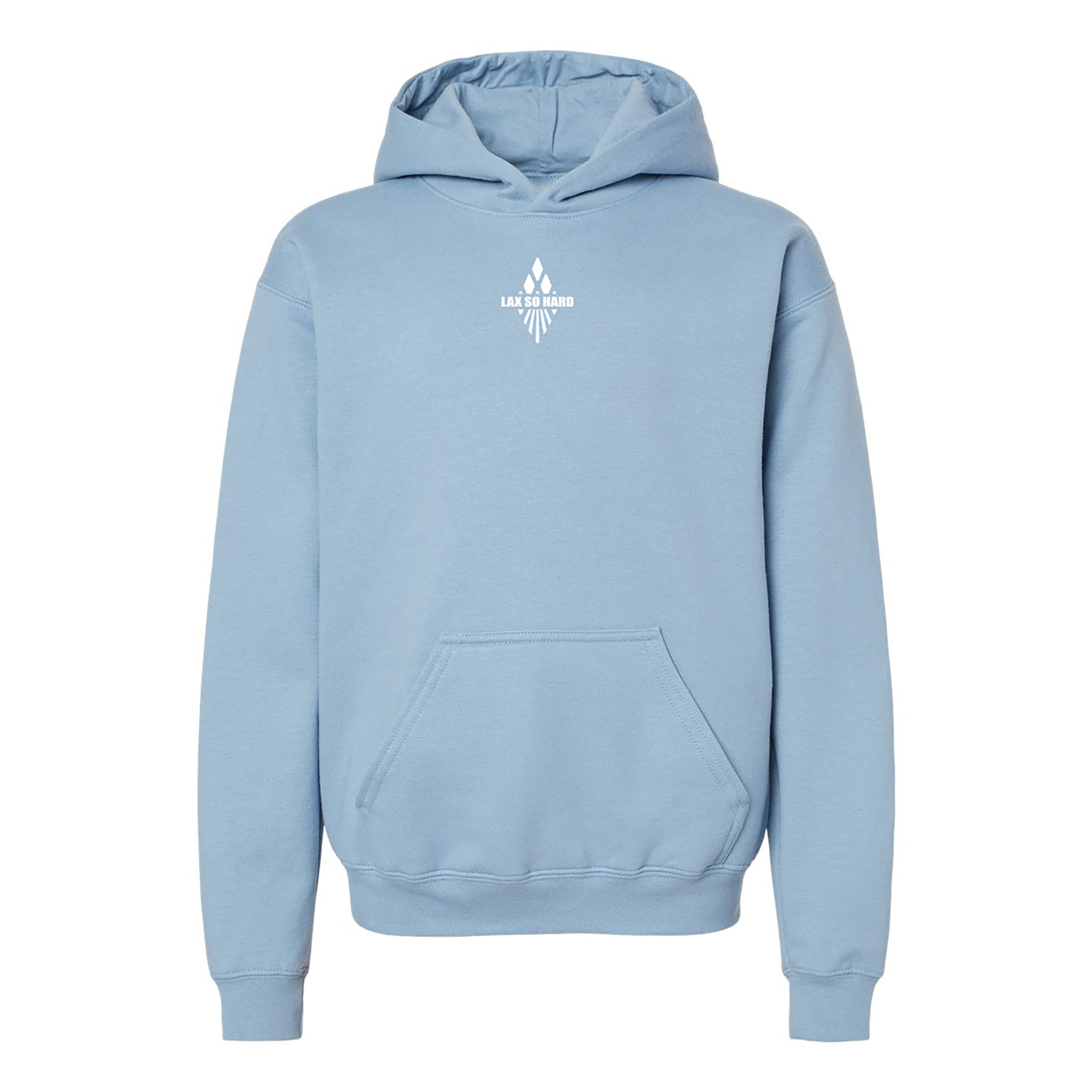 Kids LSH Logo Hoodie - Stone Blue