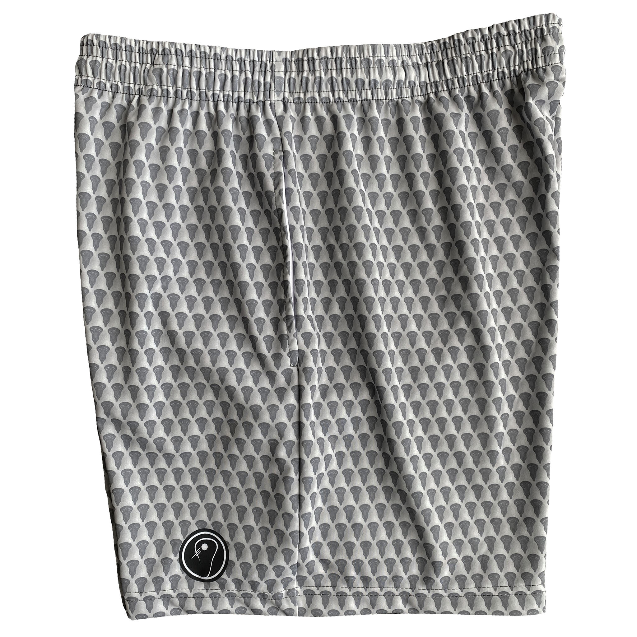 Mens 3D Lacrosse Shorts - Grays