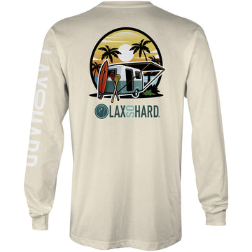 Camper Lacrosse Long Sleeve T-Shirt - Ivory