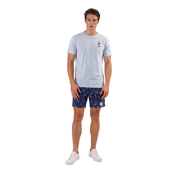 Mens navy lacrosse dodge shorts