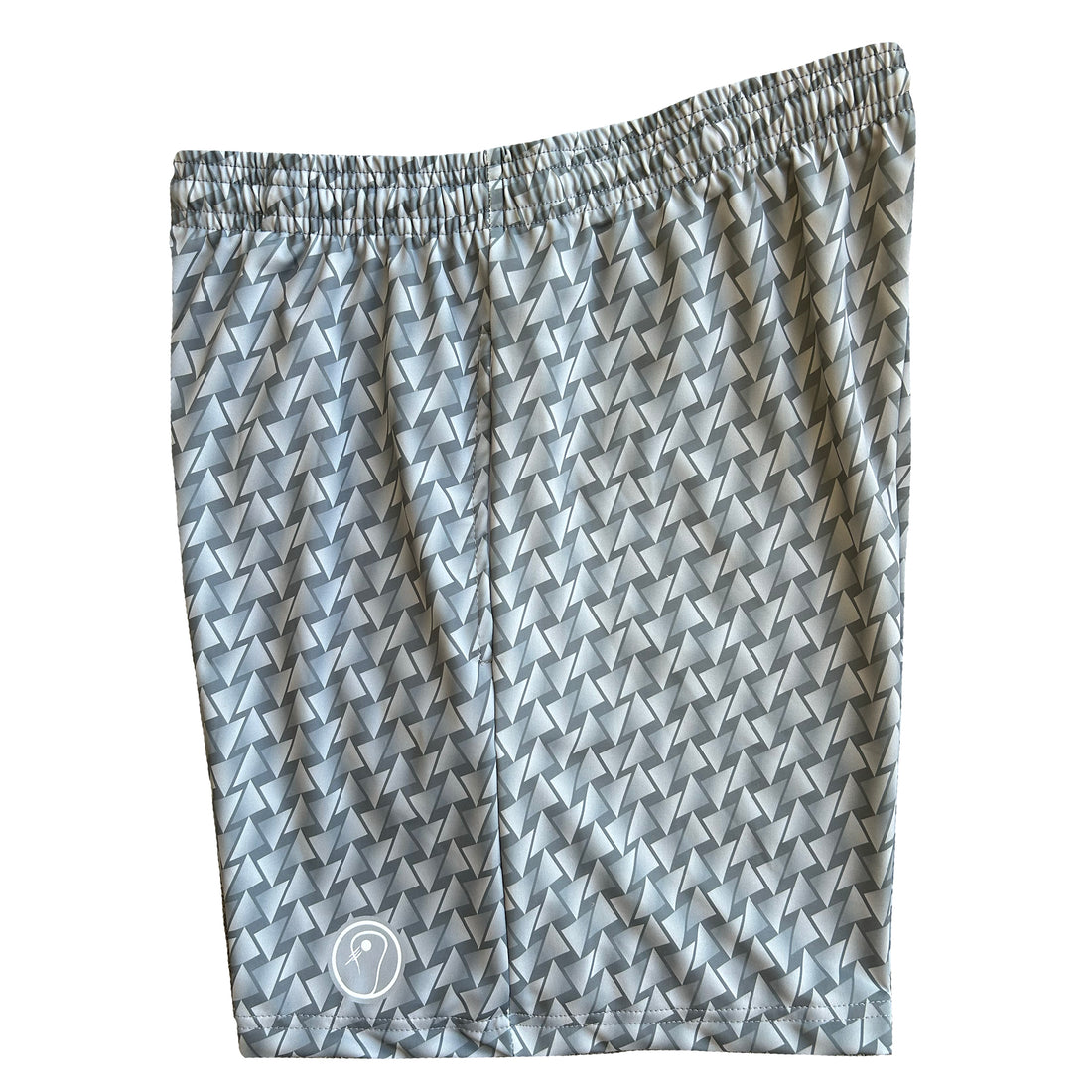Mens Lacrosse Weave Shorts - Gray