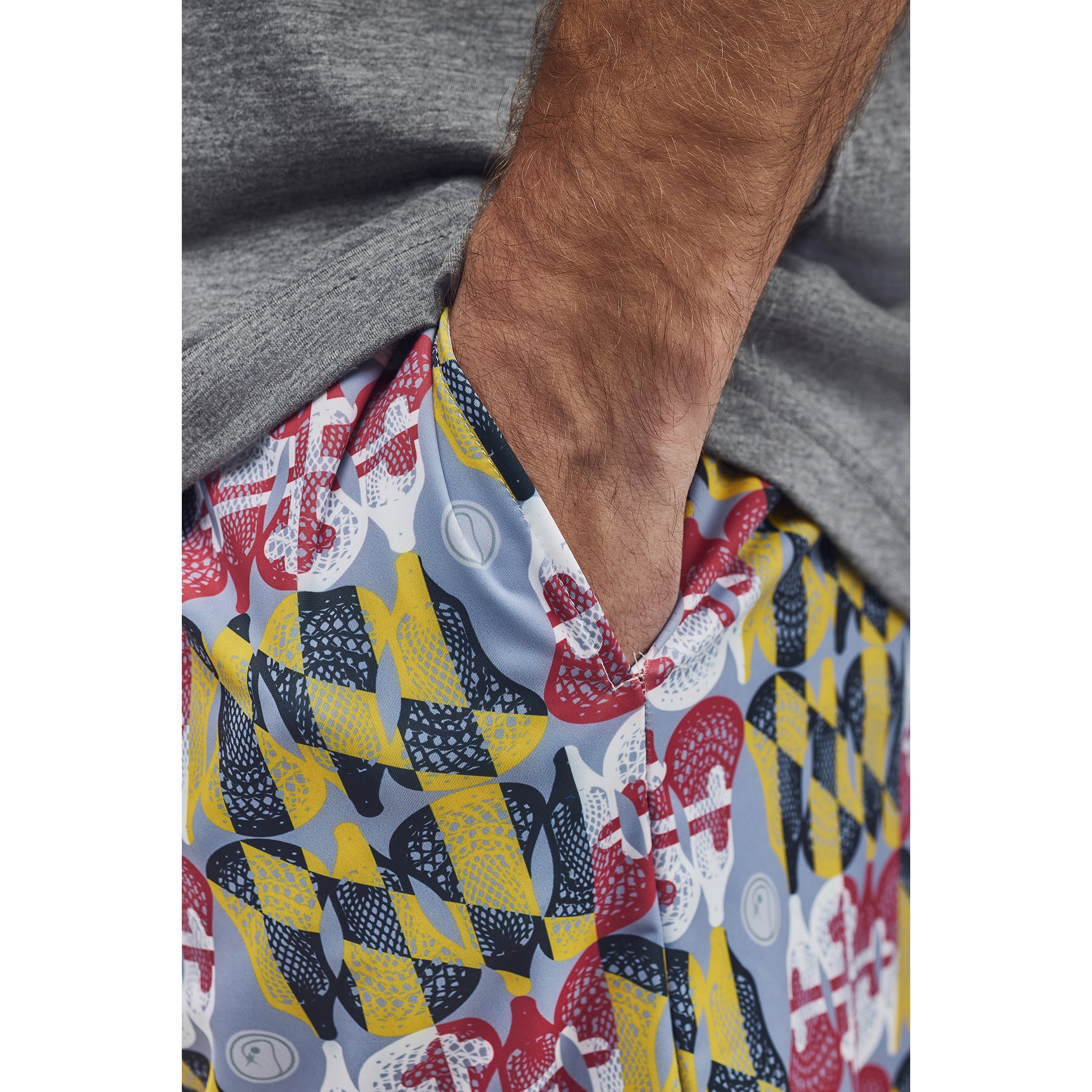 Mens Maryland Flag Lacrosse Shorts