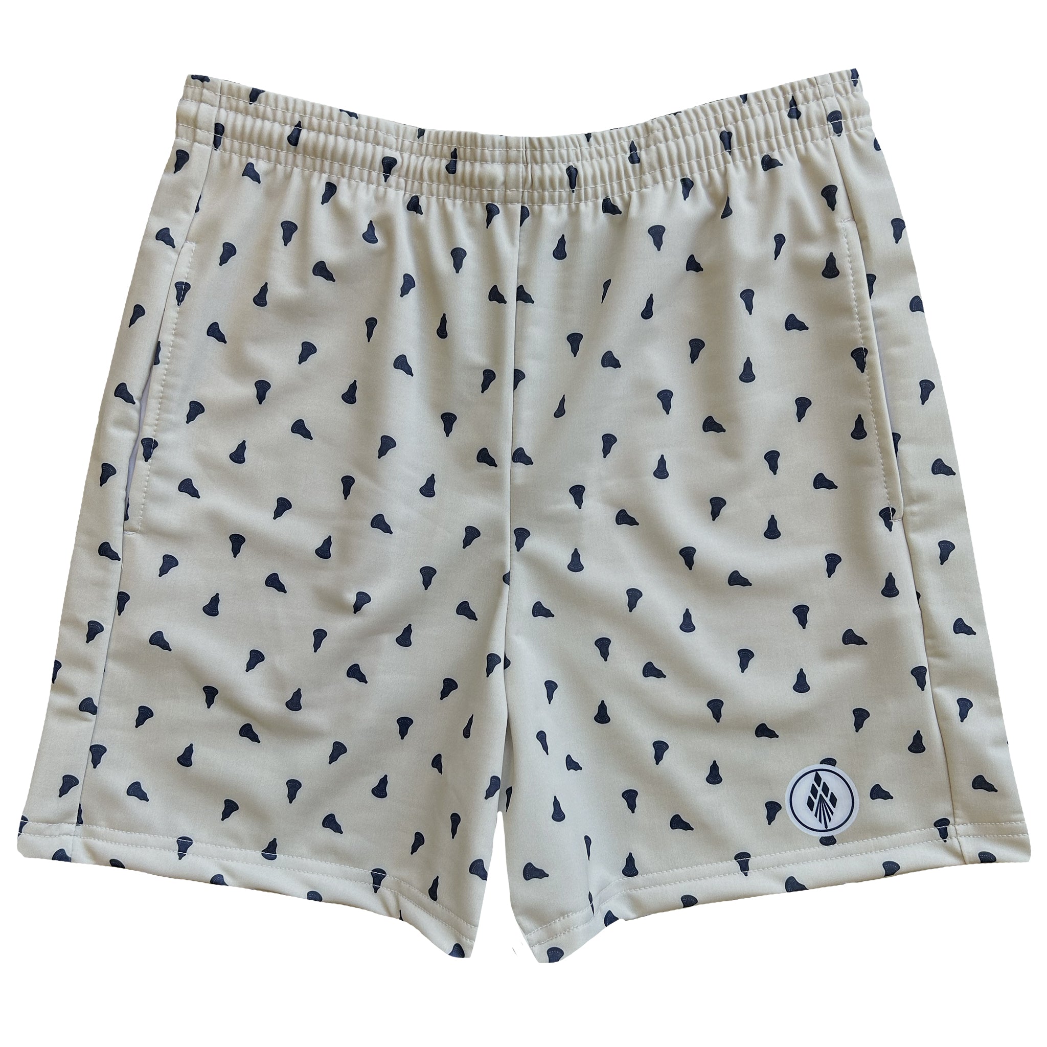 Mens Prep Lacrosse Shorts - Khaki