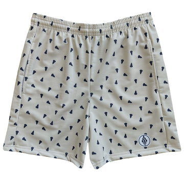 Mens Prep Lacrosse Shorts - Khaki