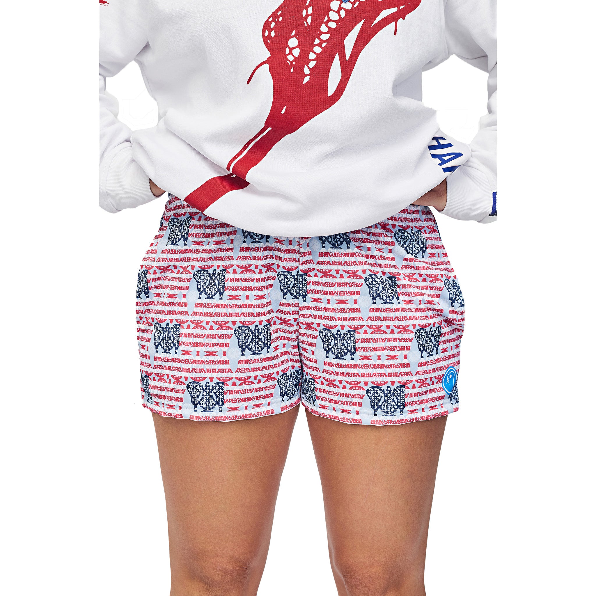 Womens American Lacrosse Shorts