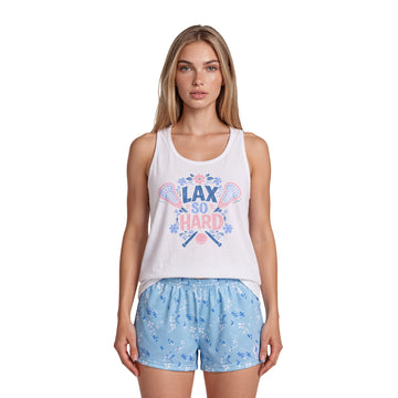 Womens Lacrosse Dodge Shorts - Blue