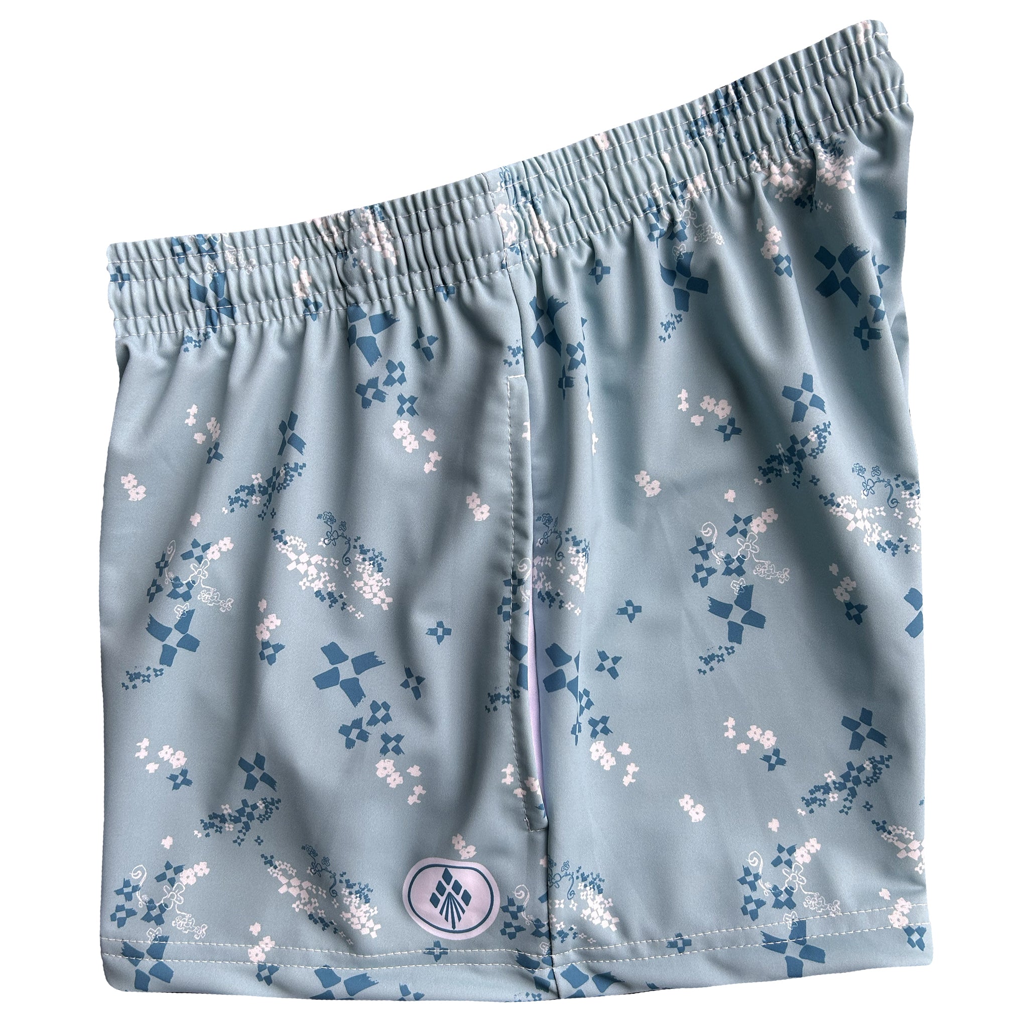 Womens Lacrosse Dodge Shorts - Teal