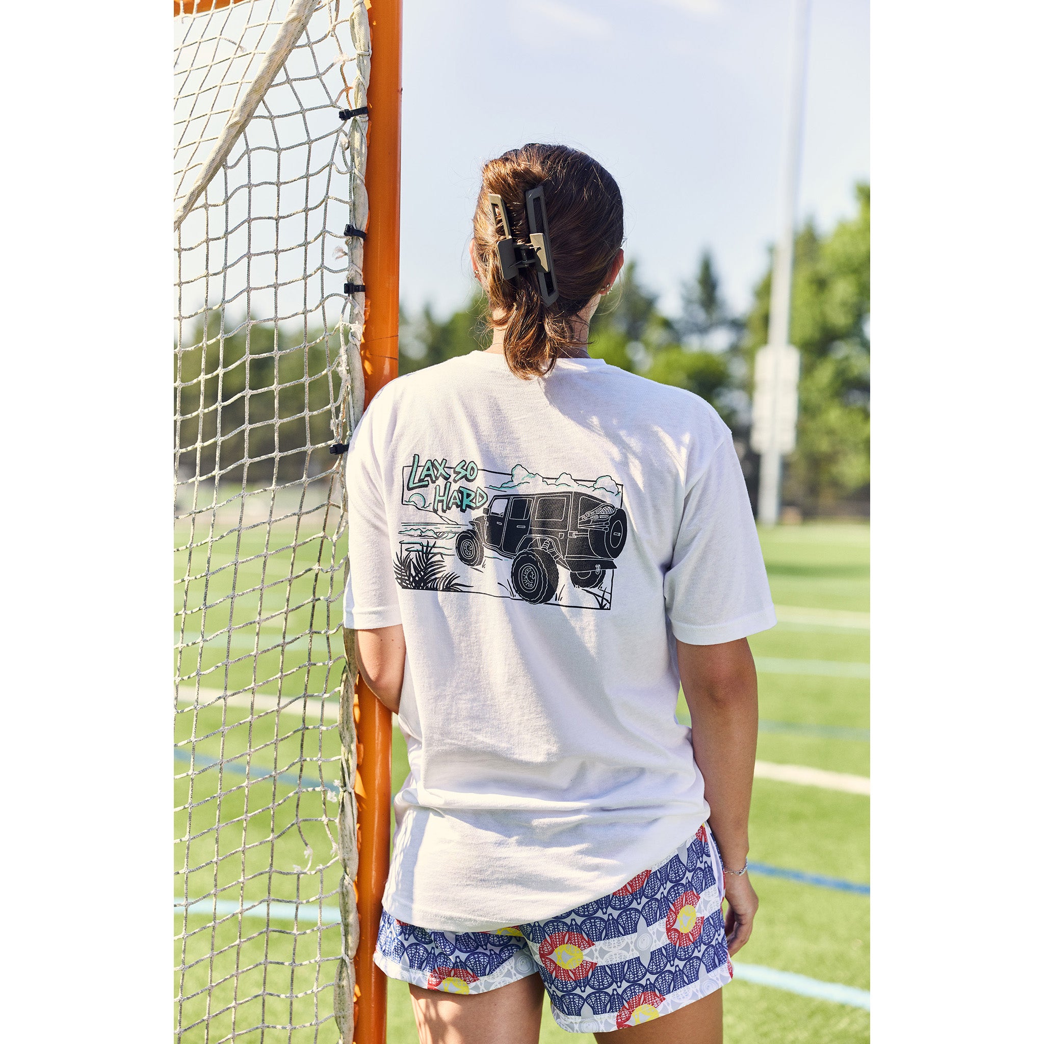 Lacrosse Jeep T-Shirt - White