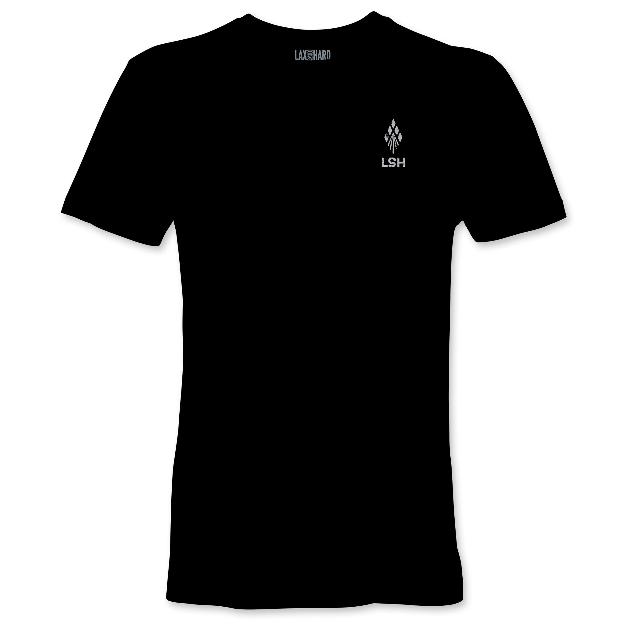 Womens Summer Lacrosse T-Shirt - Black