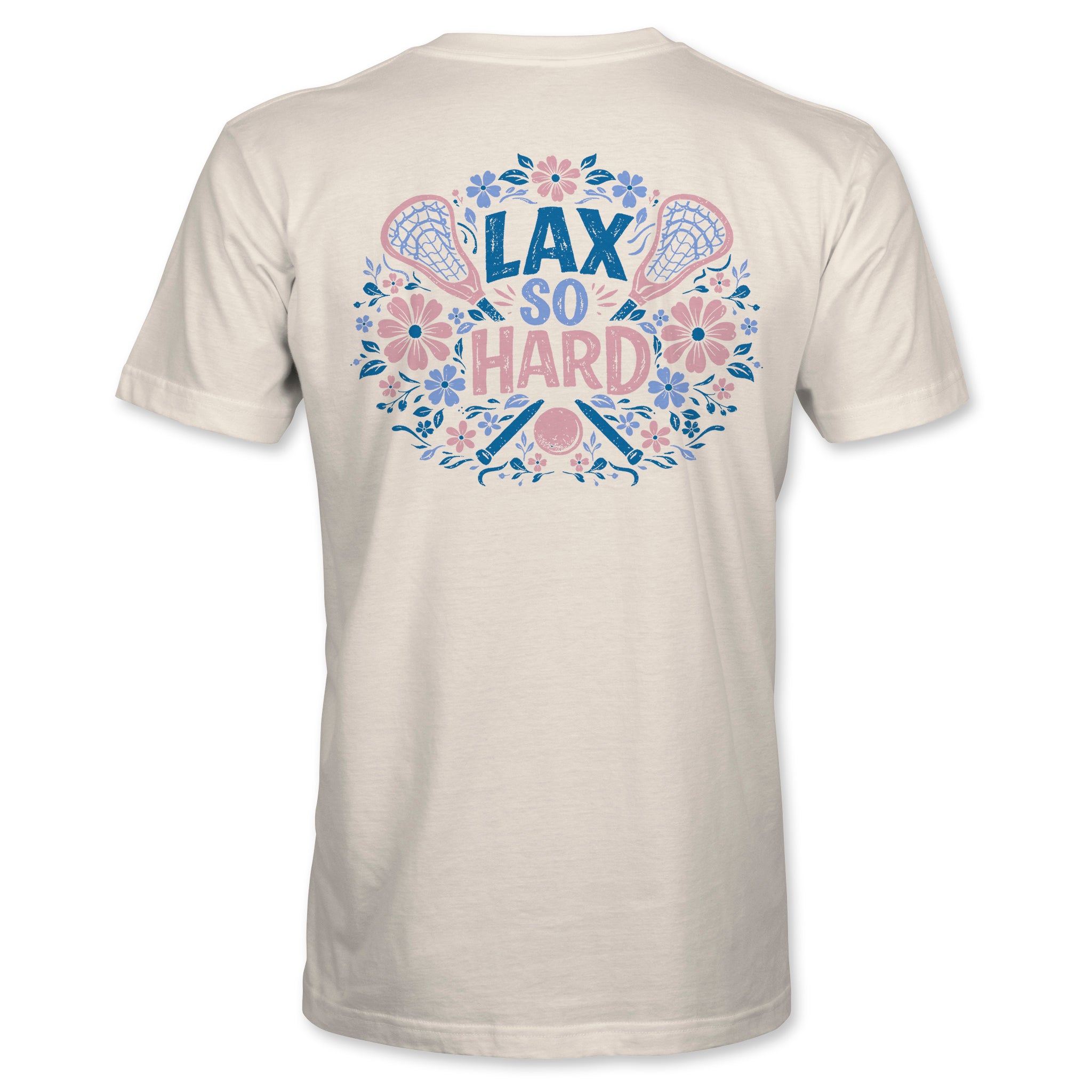 Womens Summer Lacrosse T-Shirt - Cream