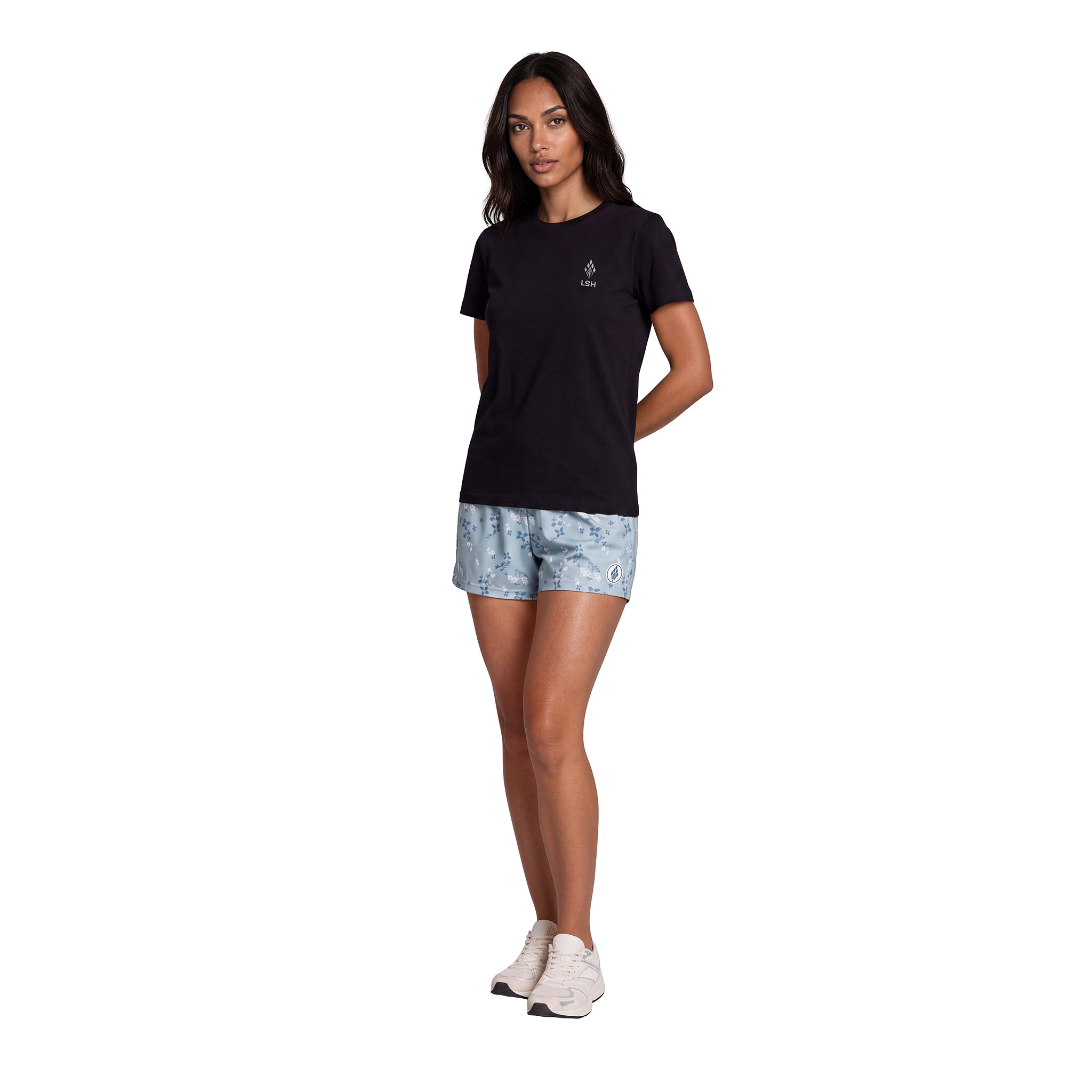 Womens Lacrosse Dodge Shorts - Teal