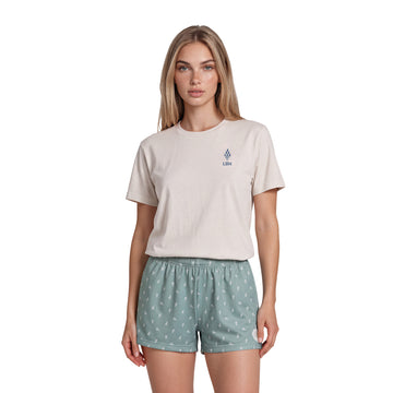 Womens Prep Lacrosse Shorts - Green