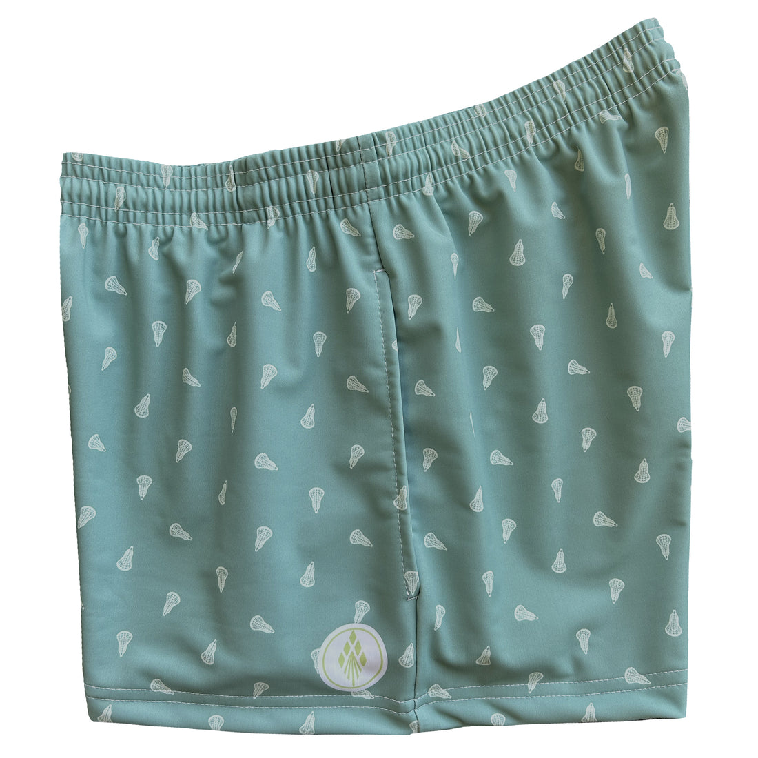 Womens Prep Lacrosse Shorts - Green