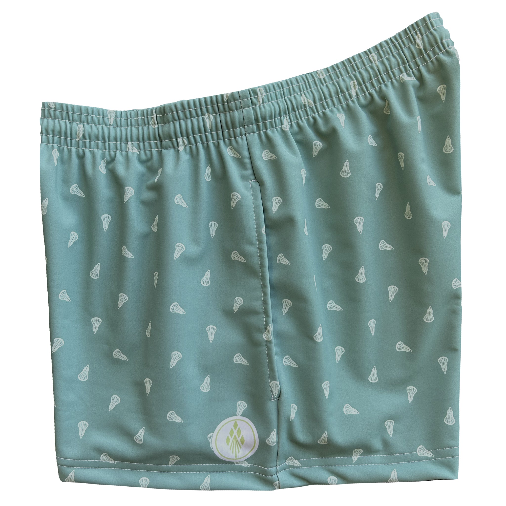 Womens Prep Lacrosse Shorts - Green