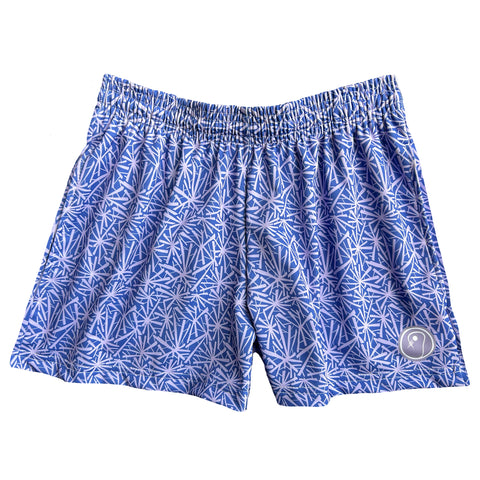Womens Lacrosse Burst Shorts - Purple