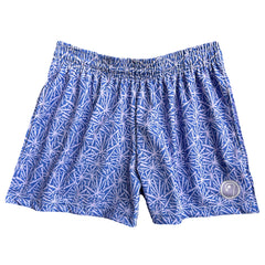 Womens Lacrosse Burst Shorts - Purple
