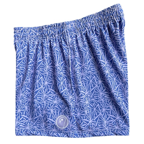 Womens Lacrosse Burst Shorts - Purple