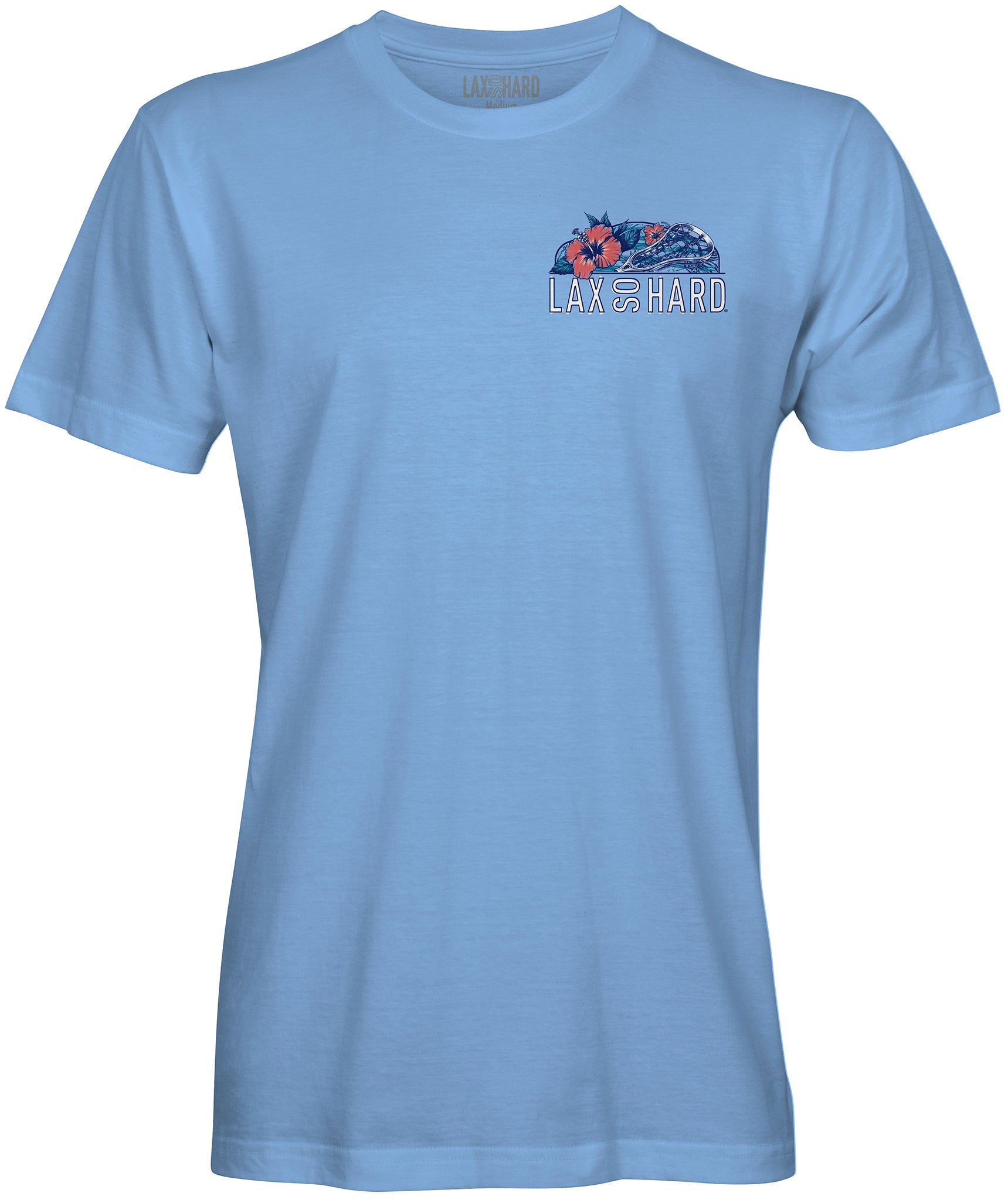 Womens Spring Lacrosse T-Shirt - Blue
