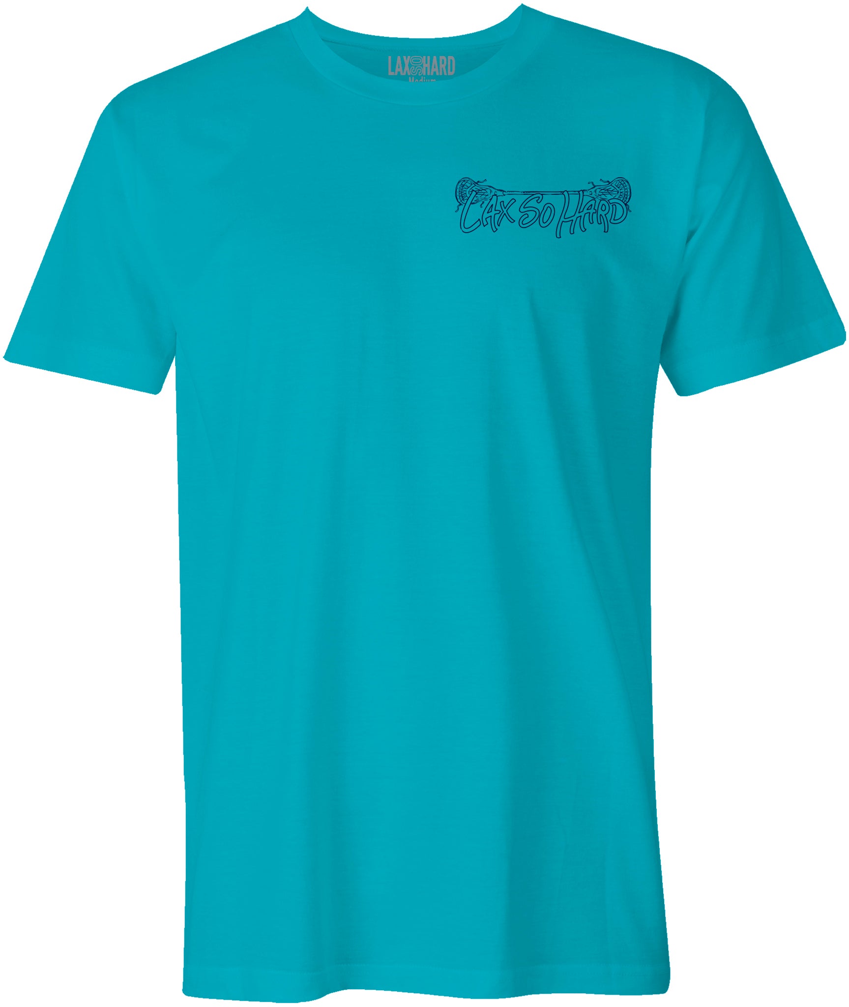 Ocean Lacrosse T-Shirt - Aqua Blue