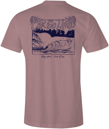 Ocean Lacrosse T-Shirt - Orchid