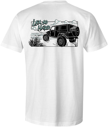 Lacrosse Jeep T-Shirt - White