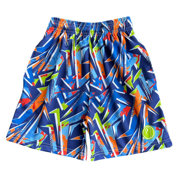 arrow design youth lacrosse shorts athletic fit