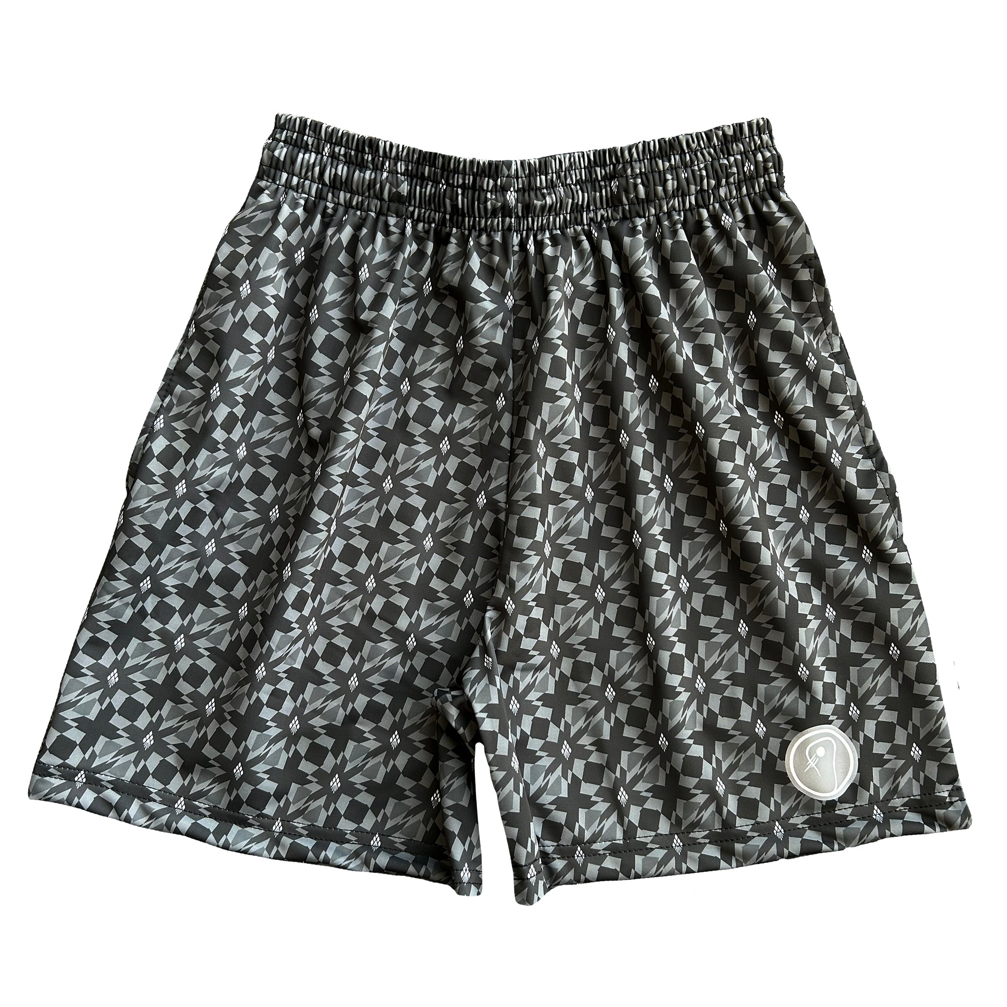 boys lacrosse shorts black icon youth performance