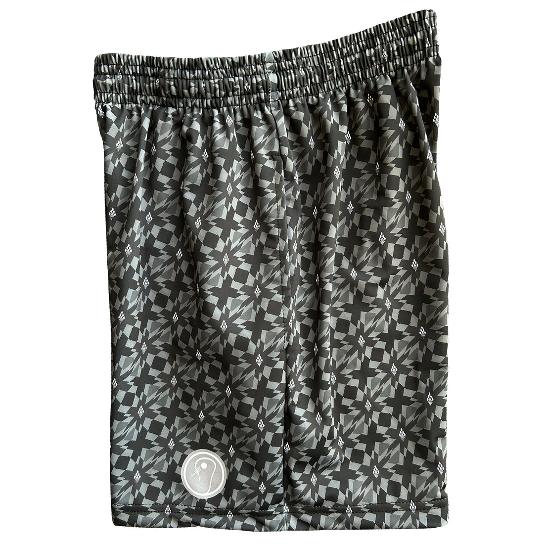 boys lacrosse shorts black icon youth performance